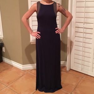 UO// NWT navy/grey maxi